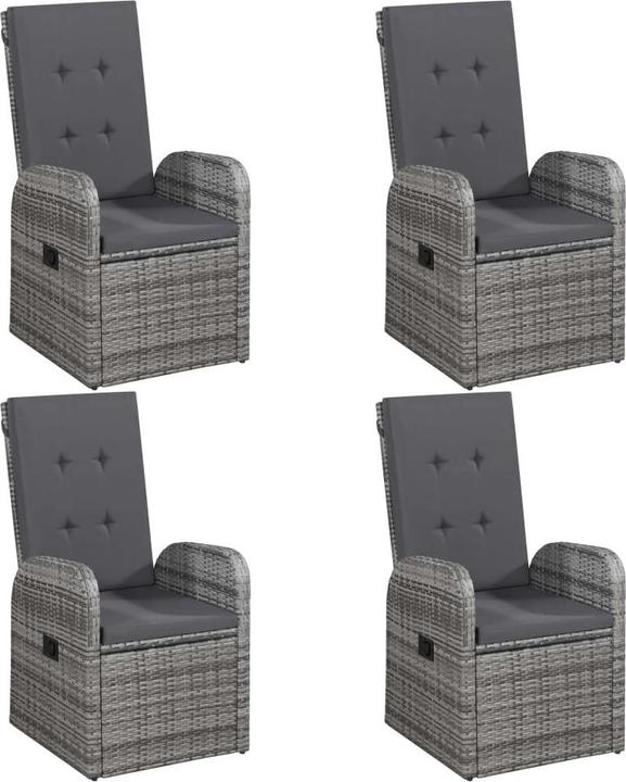 Produktbild vidaXL Garten-Essgruppe (85 x 85 x 74 cm)