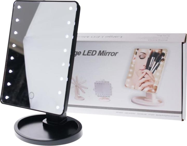 Actual product image TOP LED makeup mirror (17 x 7.5 x 29 cm)