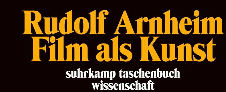 Produktbild Film als Kunst (Deutsch, Rudolf Arnheim, 2002)