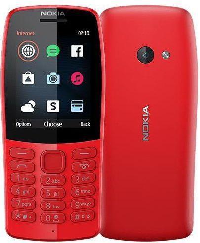 Image du produit Nokia Téléphone 210 Dual SIM TA-1139 red (2.40")