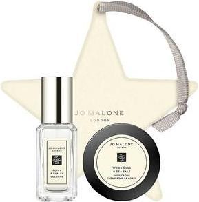Actual product image Jo Malone Winter Set: Wood Sage & Sea Salt Hydrating Body Cream 15 Ml And Poppy & Barley Eau De Colo (Body care set)