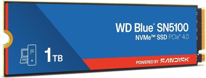 Image du produit WD Blue SN5100 powered by SANDISK (1000 Go, M.2, M.2 2280)