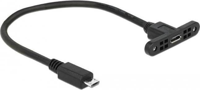 Produktbild Delock 85480  PoweredUSB Kabel Stecker 24 V (4 m, USB 2.0)