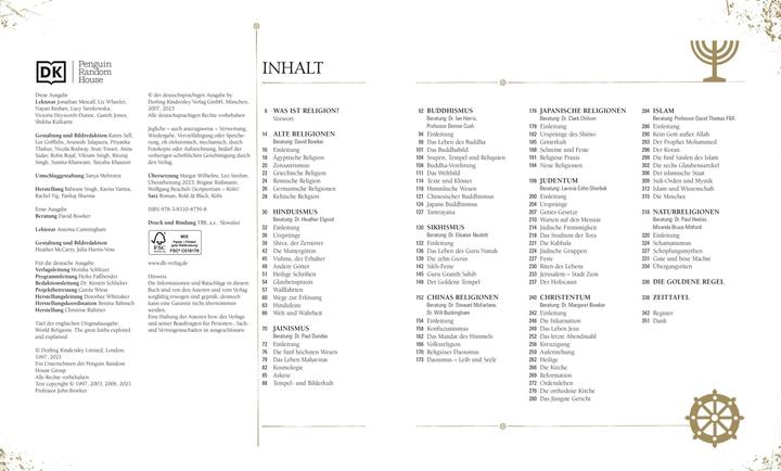 Actual product image Religionen der Welt (German, Brigitte Rüssmann & Wolfgang Beuchelt Scriptorium GbR, John Bowker, 2023)