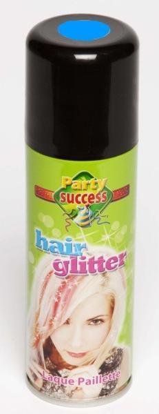 Produktbild Fasnacht Haar Glitterspray blau