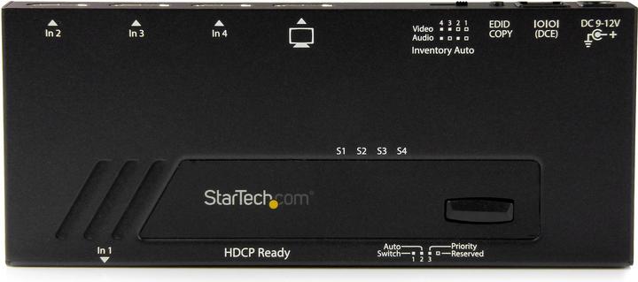 Actual product image StarTech 4 Port 4k HDMI Video Switch