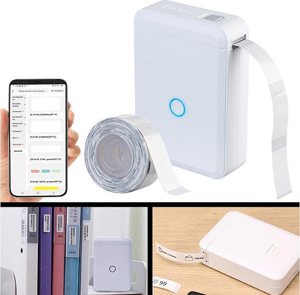 Produktbild Callstel Mobiler Akku-Thermo-Labeldrucker (203 dpi)