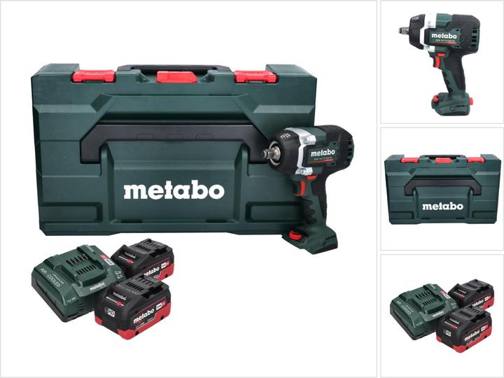 Produktbild Metabo SSW 18 LTX 800 BL Akku Schlagschrauber 18 V 800 Nm 1/2" Brushless + 2x Akku 8,0 Ah + (Akkubetrieb)