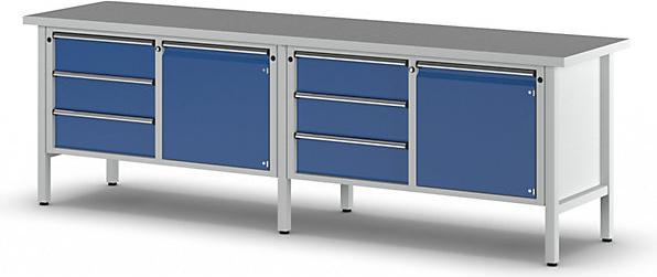 Actual product image Anke Workbench, extra wide (280 cm, 70 cm)