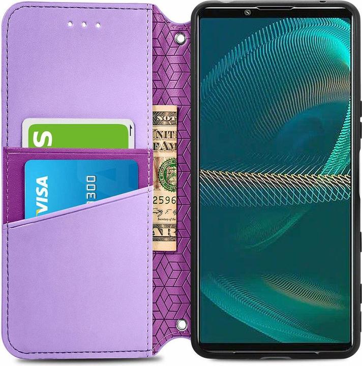 Produktbild König Design Hülle Handy Schutz für Sony Xperia 5 III Case Flip Cover Tasche Etuis Bumper (Sony Xperia 5 III)