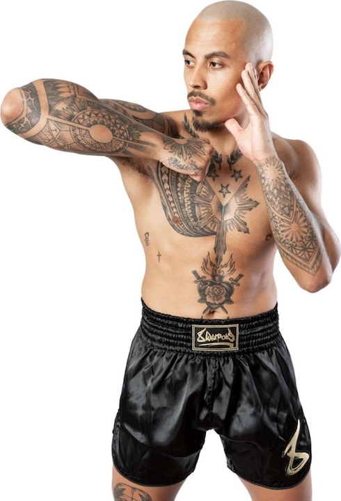 Produktbild 8Weapons 8 WEAPONS Strike Shorts black-gold (XL)