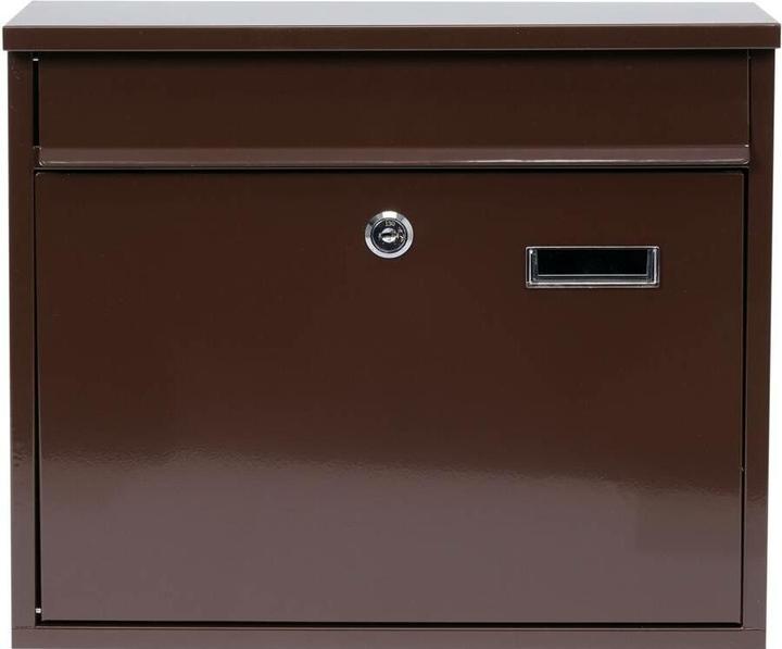 Actual product image Toya VOREL Mailbox 310x360x100mm BROWN