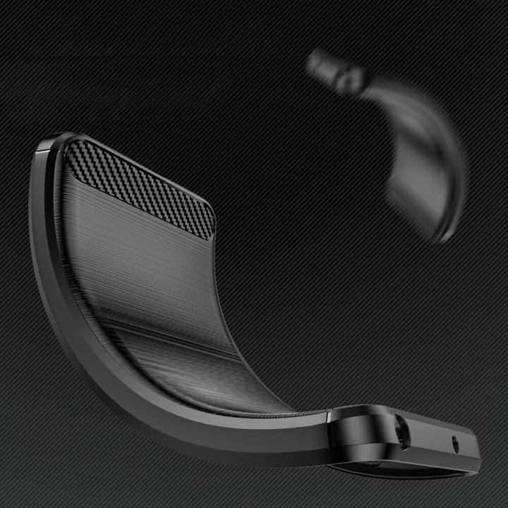 Actual product image Cover-Discount Metal carbon look cover black (Samsung Galaxy S24 Ultra)
