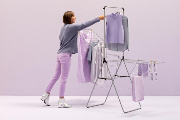 Image du produit Brabantia Séchoir 25 mètres avec tringle à vêtementsMétallique (25 m)