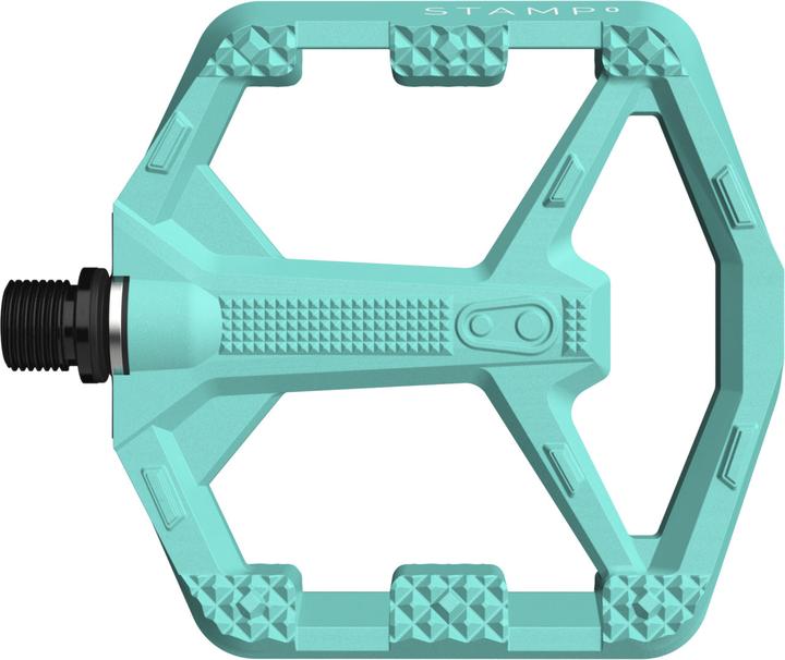 Image du produit Crankbrothers Stamp 0 Small Plattform-Pedal, turquoise
