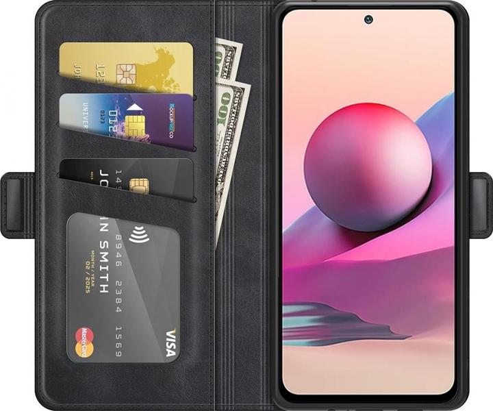 Actual product image Screenguard Xiaomi Redmi Note 10S CardLounge Leather Case (Xiaomi Redmi Note 10S)