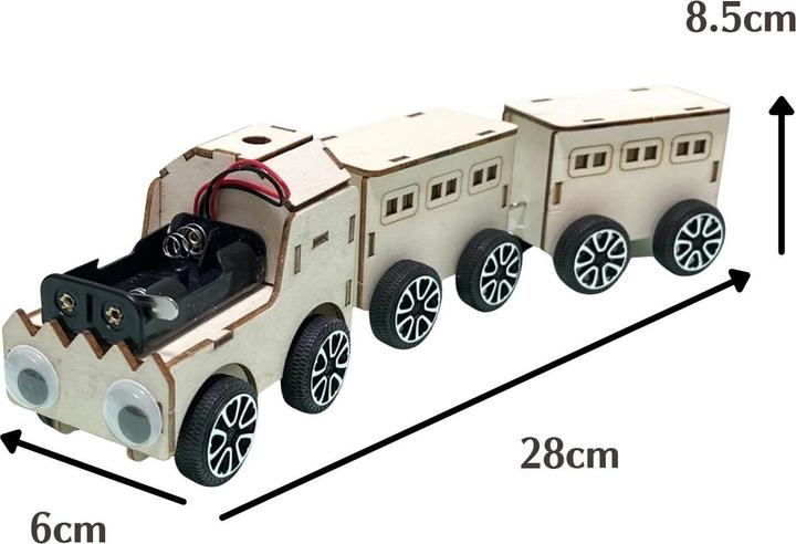 Immagine prodotto Homava 3D Holzbausatz Mini Lokomotive