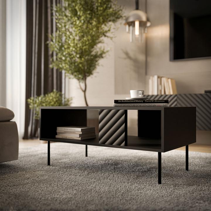 Actual product image Cama LUCCA bench/table 100x55x46 black