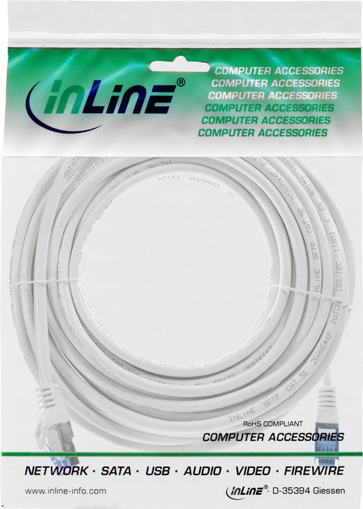 Actual product image InLine Patchkabel (S/FTP, CAT6a, 7.50 m)