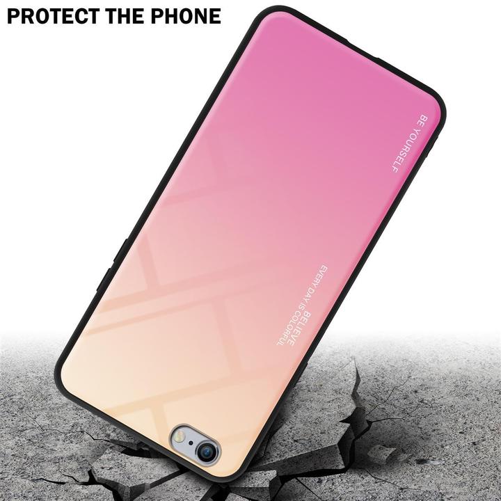 Actual product image Cadorabo TPU 2 colors glass cover (Apple iPhone 6 Plus)