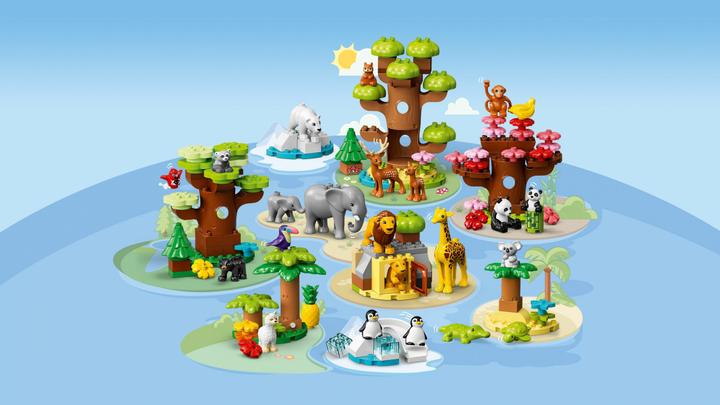 Actual product image LEGO Wild animals of the world (10975)
