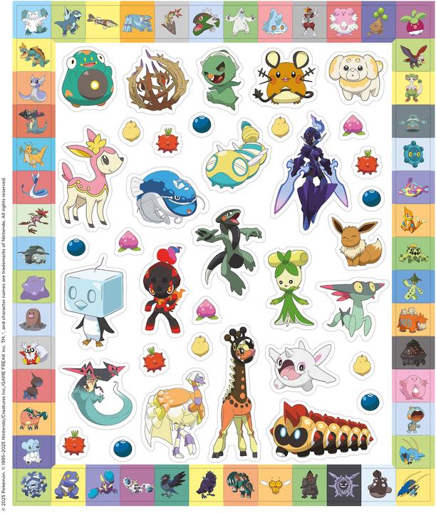 Produktbild Panini Pokémon: 500 Sticker Paldea - Stickern - Rätseln - Ausmalen