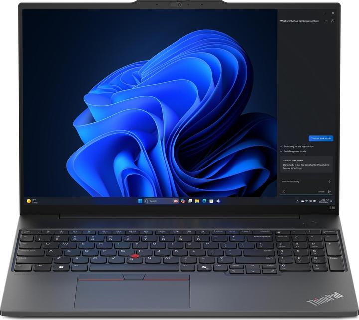 Actual product image Lenovo ThinkPad E16 Gen 2 (16", 256 GB, 8 GB, DE, Intel Core Ultra 5 125U)