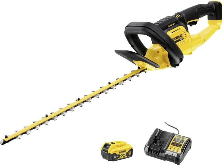 Produktbild DeWalt HECKENSCHERE 18V DCMHT563P1 550mm 1x5.0Ah (Akkubetrieb)