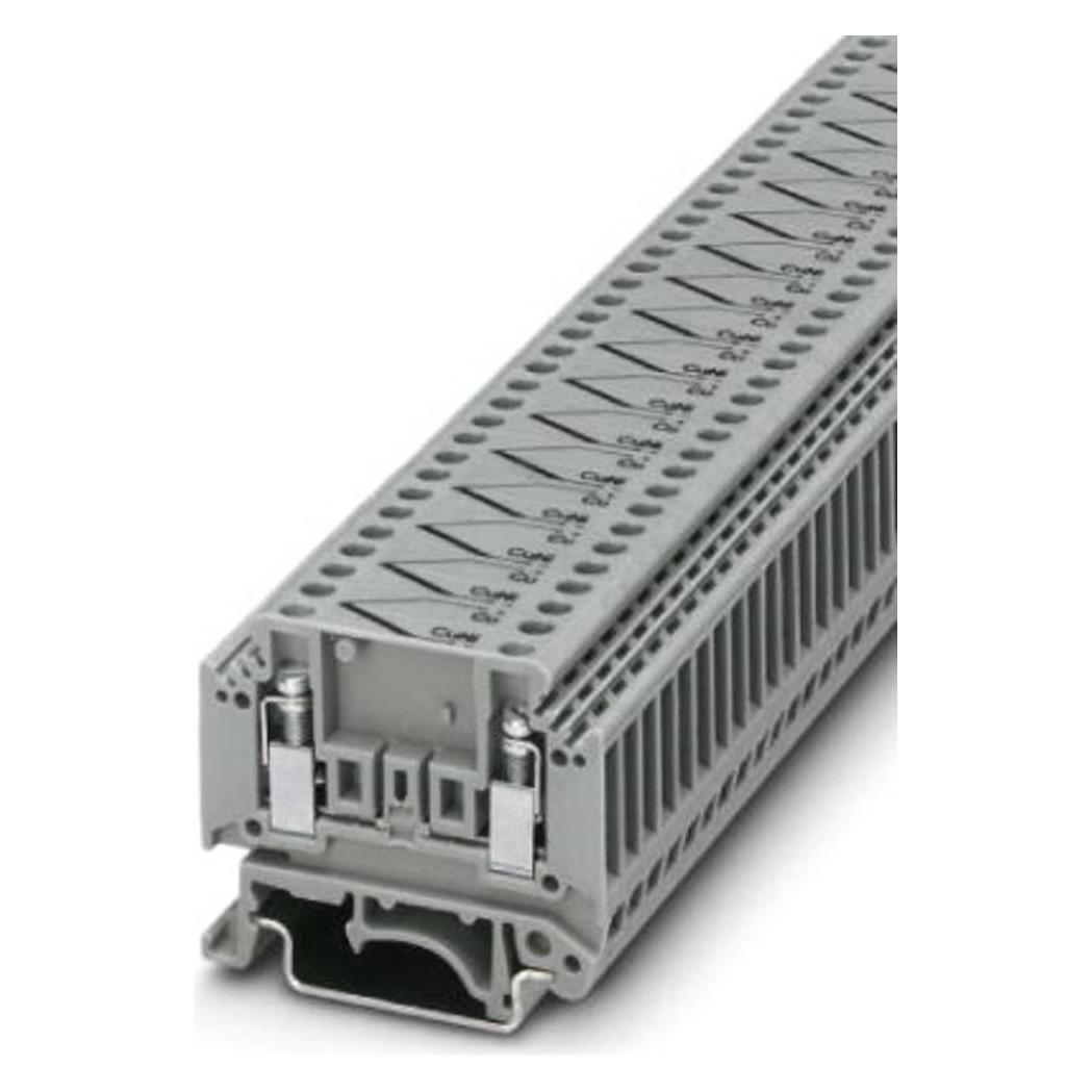 Phoenix Contact 3100101 Anschlussblock 4 Grau, Elektronikkabel + Stecker, Grau