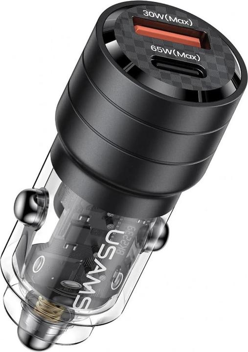 Image du produit Usams Ład. sam. C36 USB+USB-C 95W Fast Charge czarny/black CC176CC01 (US-CC176)
