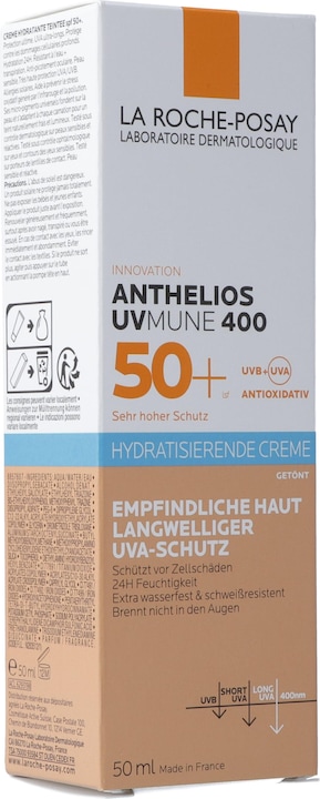 Immagine prodotto La Roche Posay Anthelios UV Mune 400 (Crema solare viso, SPF 50+, 50 ml, 77 g)