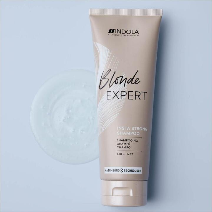 Actual product image Indola Blonde Expert - Insta Strong Shampoo (1000 ml, Liquid shampoo)