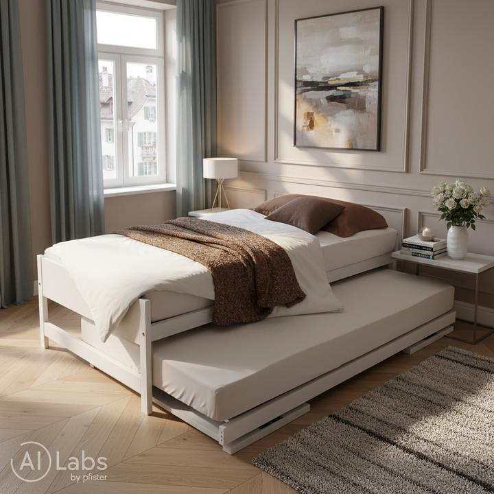 Produktbild Hasena Lido Oberbett inkl. Lattenrost: Star U (90 x 200 cm)