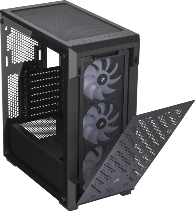 Actual product image Corsair iCUE 220T RGB Airflow (ATX, mATX, Mini-ITX)