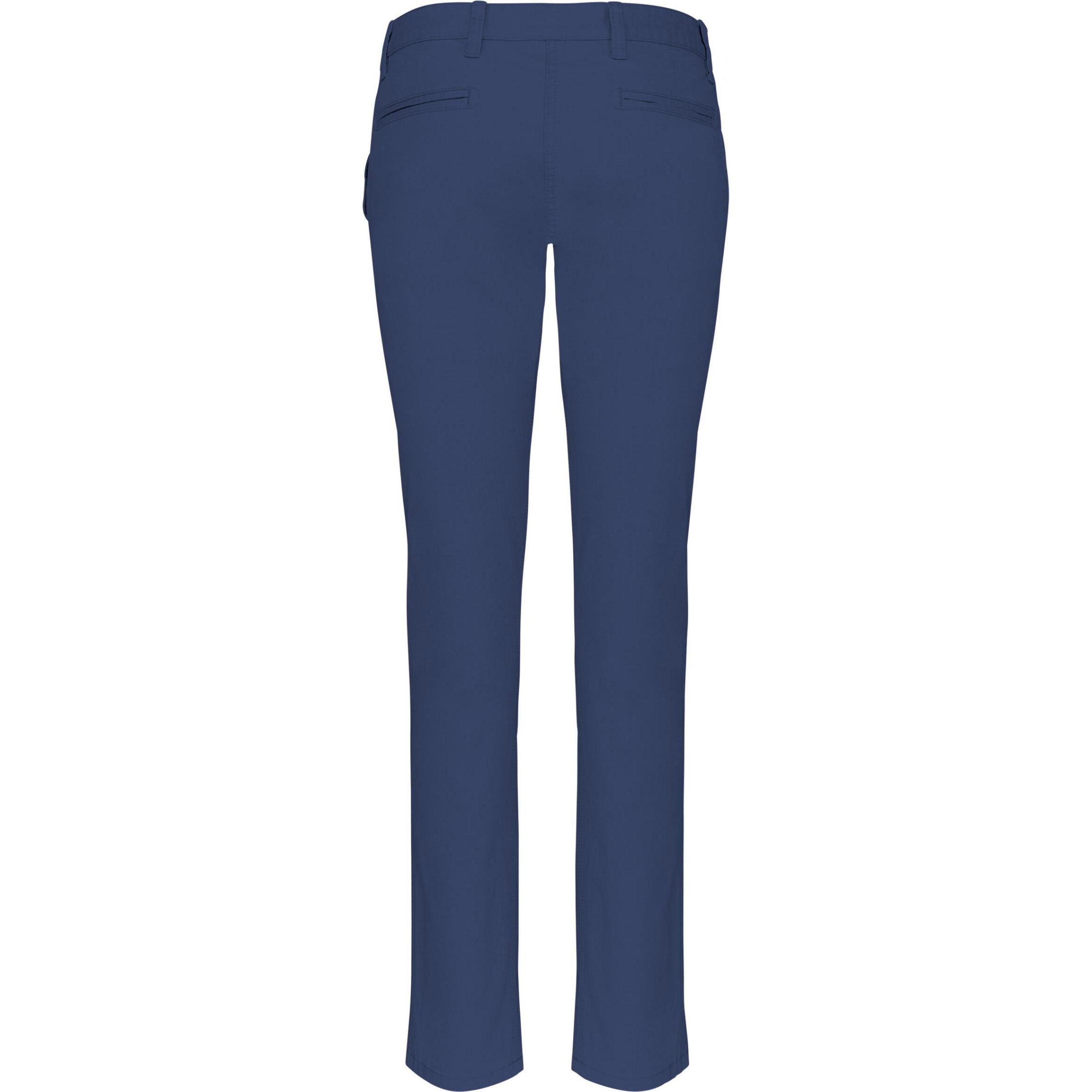 Kariban, Damen, Hosen, Chinohose Frau, Blau, (48)