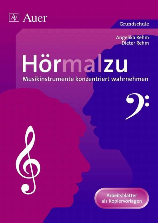 Produktbild Hörmalzu - Musikinstrumente konzentriert wahrnehmen (Deutsch, Angelika Rehm, Dieter Rehm, 2019)