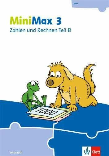 Actual product image MiniMax 3. Zahlen und Rechnen B - Verbrauchsmaterial (German, 2020)