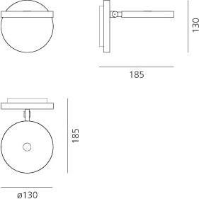 Produktbild Artemide Demetra Faretto Ohne Schalter (385 lm)