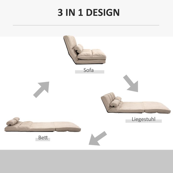 Actual product image Homcom Bodensofa (2 person sofa)