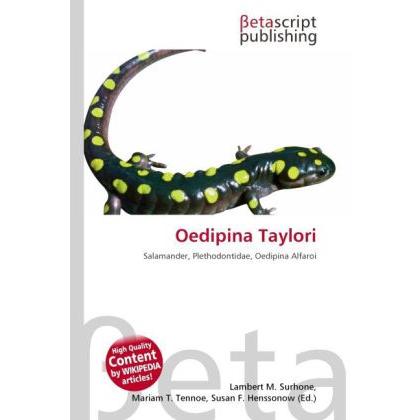 Oedipina Taylori, Fachbücher von Susan F. Henssonow, Mariam T. Tennoe, Lambert M. Surhone