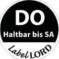 Immagine prodotto LabelLord Etichette nere Aqualabel DO best before SA Aqualabel
