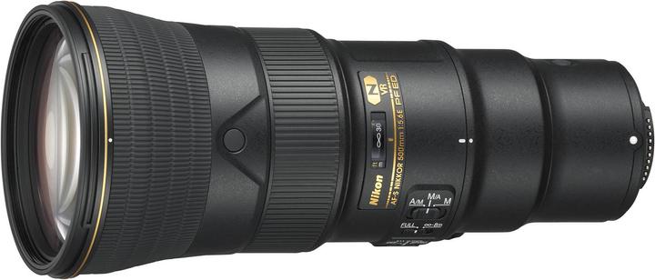Image du produit Nikon AF-S Nikkor 500mm f/5.6E PF ED VR (Nikon F, APS-C / DX, Plein format)
