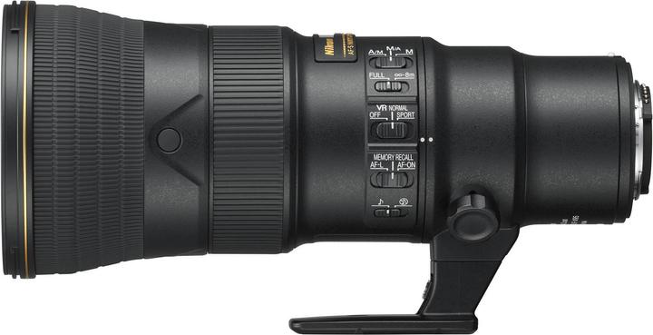 Nikon AF-S Nikkor 500mm f/5.6E PF ED VR (Nikon F, APS-C / DX, Plein format)