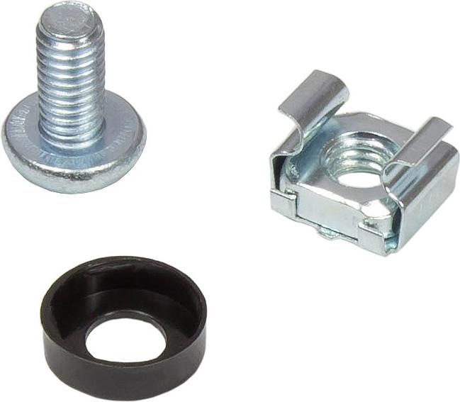 Produktbild Good Connections 19" Fachboden, Befestigung vorne, Einbautiefe 300 mm, 2er Set, reinweiss (RAL9010)