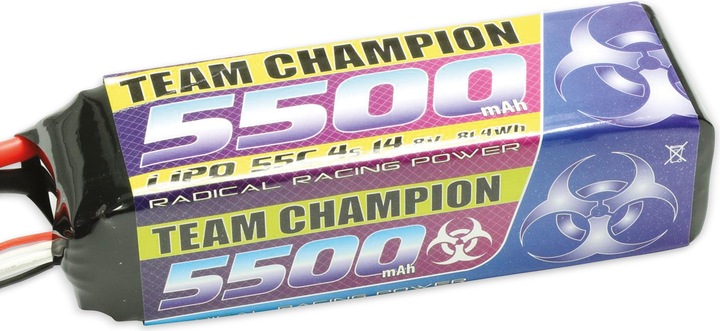 Produktbild Pichler Lipo Pack Team Champion 5500 mAh 14,8V 55C (XT90) (14.80 V, 5500 mAh)