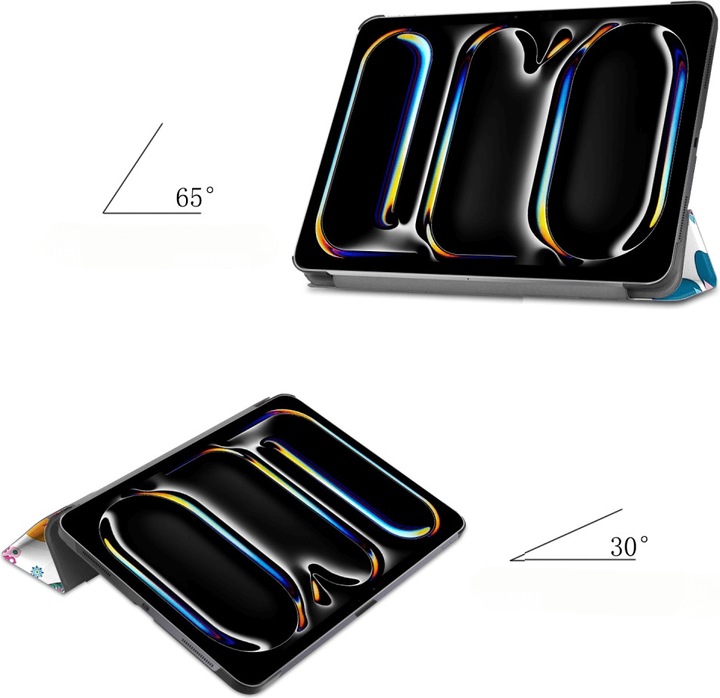 Produktbild Cover-Discount iPad Pro 11 2024 - Tri-fold Smart Case Motiv (iPad Pro 11 2024 (M4))