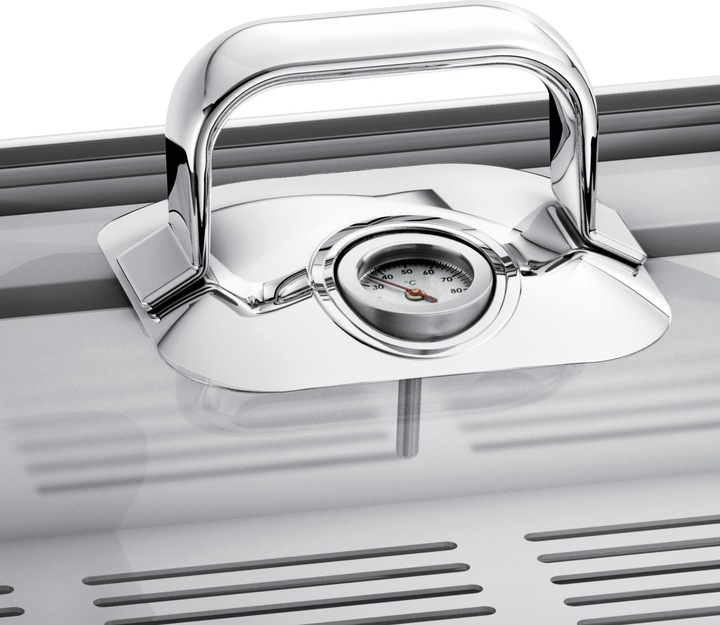 Produktbild WMF Dampfgarer Bräter 3,5l Glasdeckel Garblech Vitalis Compact Edelstahl (Bräter + Schmortopf, Edelstahl)