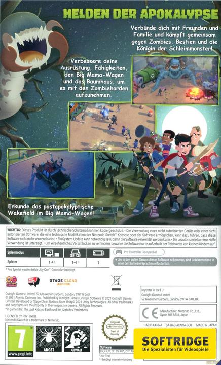 Actual product image Game Jack, the Monster Scare (The Last Kids on Earth) (Switch, Switch Lite, Switch OLED, DE)