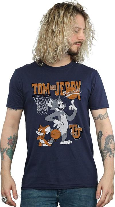 Produktbild Tom & Jerry Spinning Basketball TShirt (L)