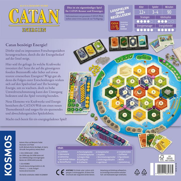 Image du produit Kosmos Énergies Catan (Allemand)